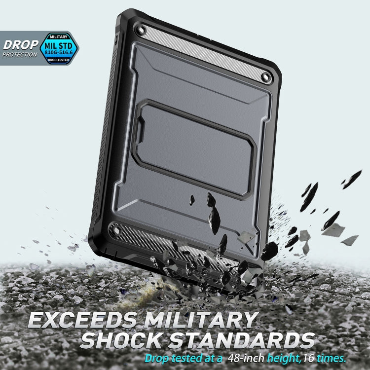 For iPad 9.7 2017/2018 Explorer PC + TPU Tablet Protective Case(Grey) - iPad 9.7 (2018) & (2017) Cases by buy2fix | Online Shopping UK | buy2fix