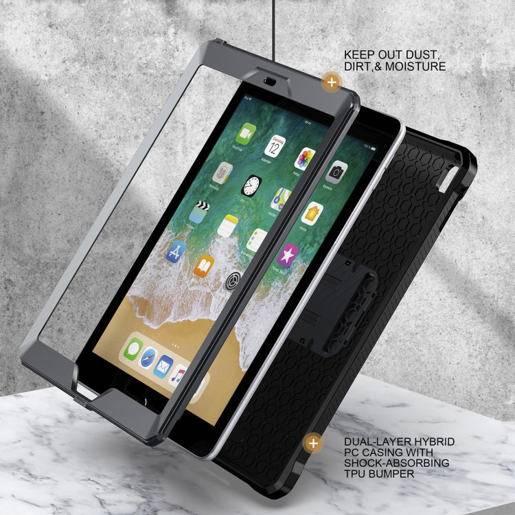 For iPad 9.7 2017/2018 Explorer PC + TPU Tablet Protective Case(Grey) - iPad 9.7 (2018) & (2017) Cases by buy2fix | Online Shopping UK | buy2fix