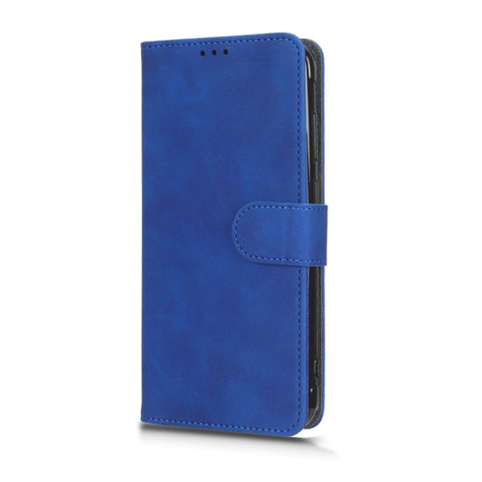For Blackview BV5200 Skin Feel Magnetic Flip Leather Phone Case(Blue) by buy2fix