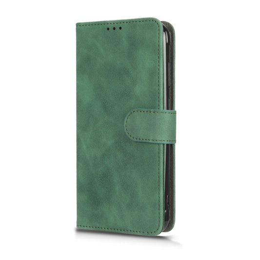 For Blackview BV5200 Skin Feel Magnetic Flip Leather Phone Case(Green) by buy2fix