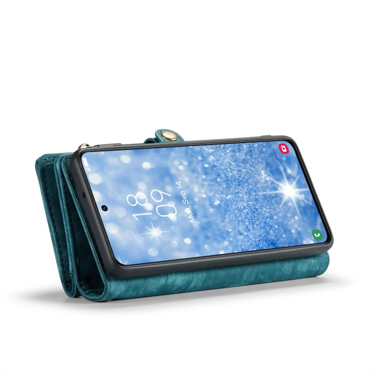 For Samsung Galaxy S23+ 5G CaseMe 008 Detachable Multifunctional Leather Phone Case(Blue) - Galaxy S23+ 5G Cases by CaseMe | Online Shopping UK | buy2fix