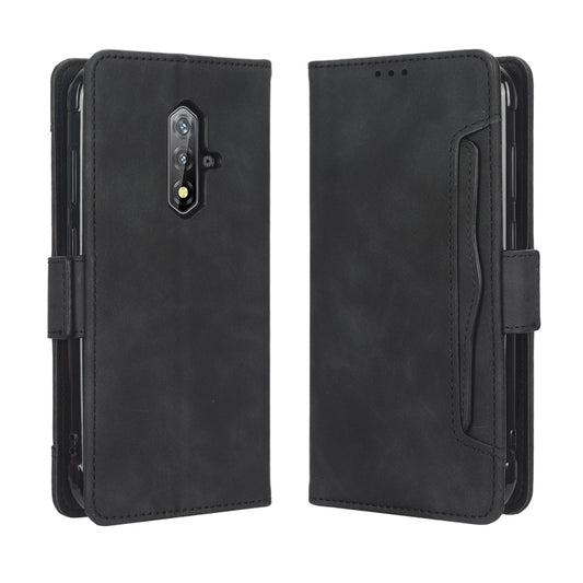 For Blackview BV5200 Skin Feel Calf Texture Card Slots Leather Phone Case(Black) by buy2fix