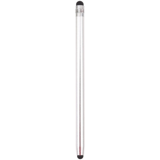 Universal Cloth Head + Silicone Head Stylus(Silver) by buy2fix