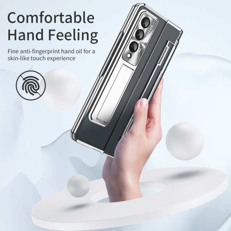 For Samsung Galaxy Z Fold4 Phantom Series Integrated Folding Phone Case(Silver) - Galaxy Z Fold4 5G Cases by buy2fix | Online Shopping UK | buy2fix