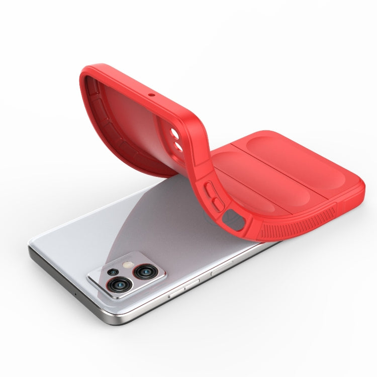 For Motorola Moto G32 Magic Shield TPU + Flannel Phone Case(White) by buy2fix