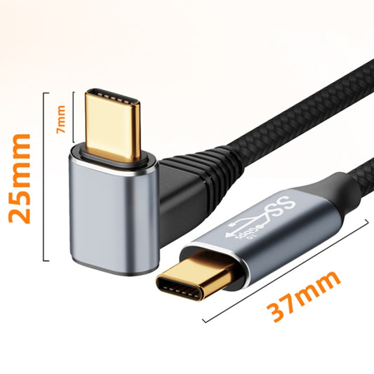 For Steam Deck Gen2 100W USB-C/Type-C Male to USB-C/Type-C Male Stereo Curved Data Cable, Length:1m by buy2fix