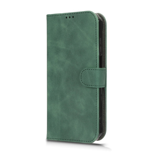 For Blackview BV7200 Skin Feel Magnetic Flip Leather Phone Case(Green) by buy2fix