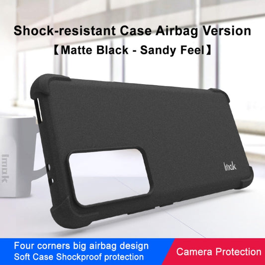 For Xiaomi 12T Pro 5G imak Shockproof Airbag TPU Phone Case(Matte Black) by imak
