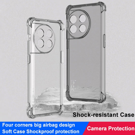 For OnePlus 11 5G imak Shockproof Airbag TPU Phone Case(Transparent) by imak