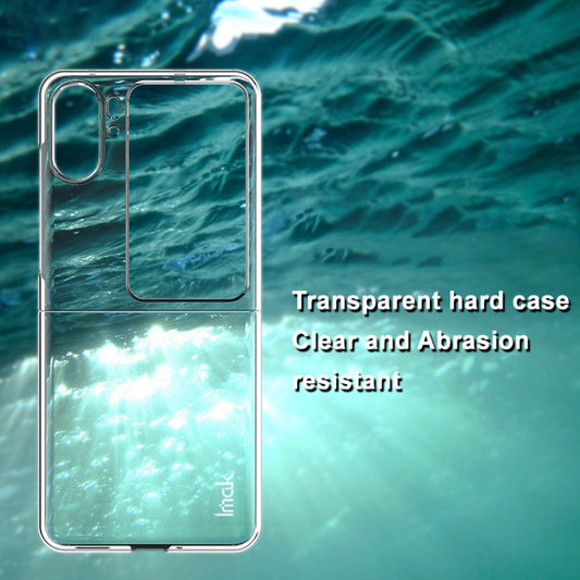 For OPPO Find N2 Flip 5G imak Wing II Pro Series Wear-resisting Crystal Phone Case(Transparent) by imak