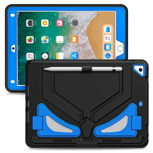 For iPad 9.7 2018/2017 / Pro 9.7 2016 / Air 2 Silicone + PC Shockproof Protective Tablet Case(Black+Blue) - iPad 9.7 (2018) & (2017) Cases by buy2fix | Online Shopping UK | buy2fix