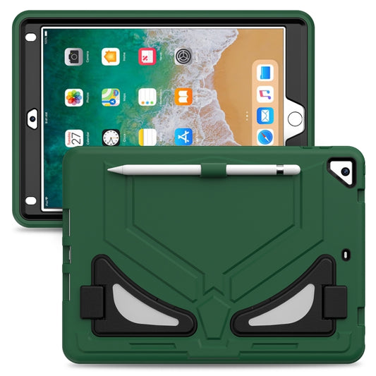 For iPad 9.7 2018/2017 / Pro 9.7 2016 / Air 2 Silicone + PC Shockproof Protective Tablet Case(Green+Black) - iPad 9.7 (2018) & (2017) Cases by buy2fix | Online Shopping UK | buy2fix