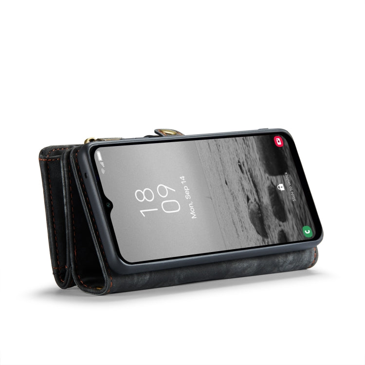 For Samsung Galaxy A14 5G CaseMe 008 Detachable Multifunctional Leather Phone Case(Black) by CaseMe