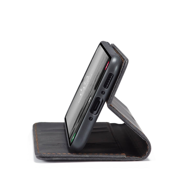 For Samsung Galaxy A54 CaseMe 013 Multifunctional Horizontal Flip Leather Phone Case(Black) by CaseMe