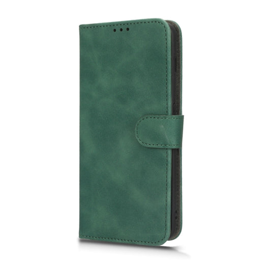For OnePlus 11 Skin Feel Magnetic Flip Leather Phone Case(Green) by buy2fix