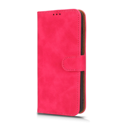 For OnePlus 11 Skin Feel Magnetic Flip Leather Phone Case(Rose Red) by buy2fix