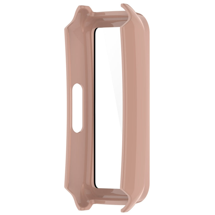 For Keep Band B5 / Band B4 PC + Tempered Film Integrated Watch Protective Case(Pink) - Watch Case by buy2fix | Online Shopping UK | buy2fix