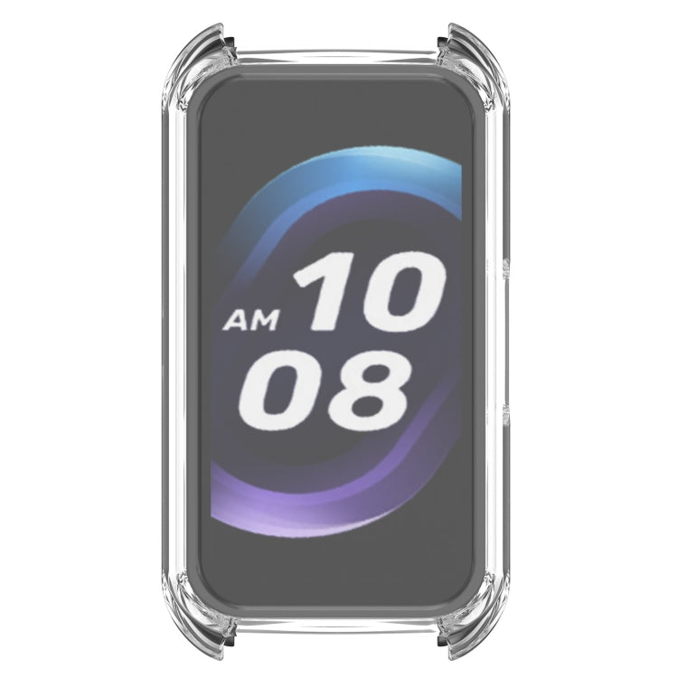 For Keep Band B5 / Band B4 Full Coverage TPU Electroplating Watch Protective Case(Transparent) - Watch Case by buy2fix | Online Shopping UK | buy2fix