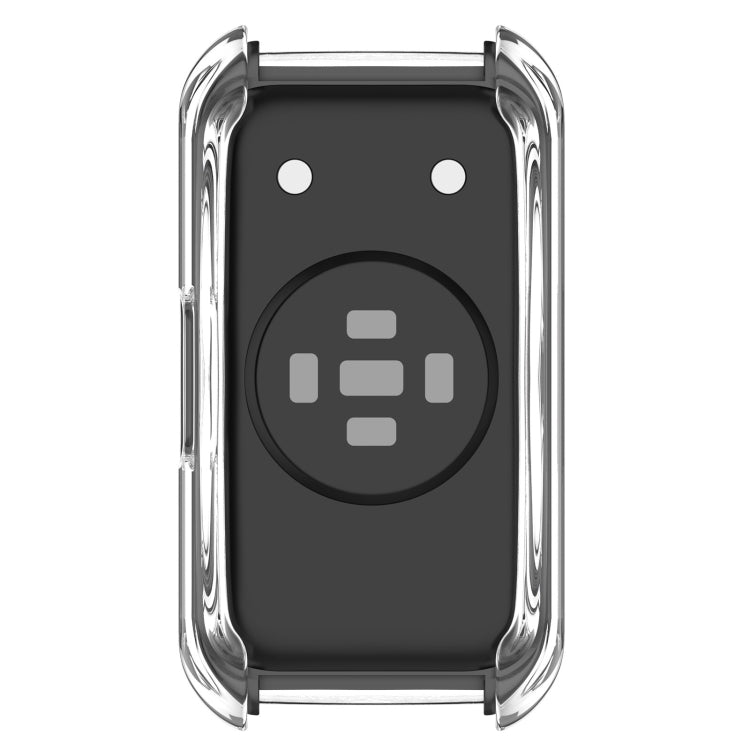 For Keep Band B5 / Band B4 Full Coverage TPU Electroplating Watch Protective Case(Transparent) - Watch Case by buy2fix | Online Shopping UK | buy2fix