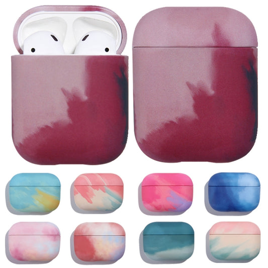 For AirPods 1 / 2 Ink Painting Water Sticker PC Earphone Case(Ink Powder) by buy2fix
