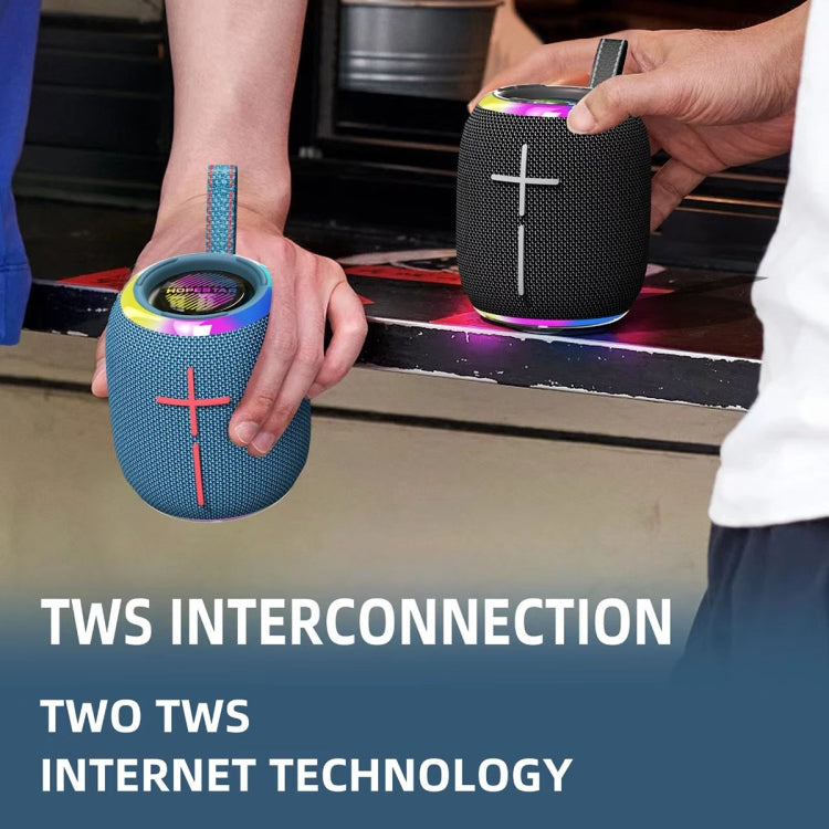 HOPESTAR P35 mini 10W Outdoor IPX7 Waterproof TWS Bluetooth Speaker(Grey) - Waterproof Speaker by HOPESTAR | Online Shopping UK | buy2fix