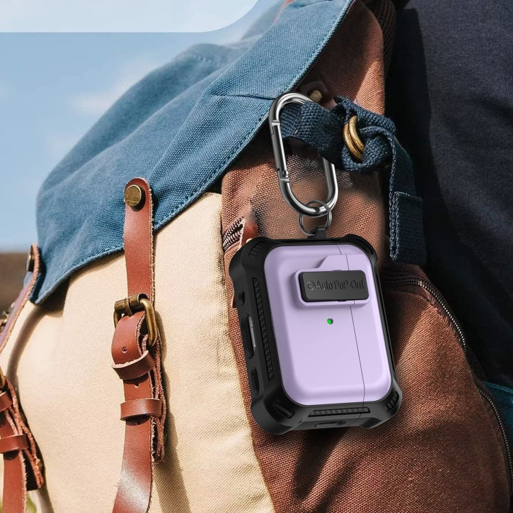 For AirPods Pro 2 Signal Flag Wireless Earphones Case with Security Lock(Yellow) by buy2fix