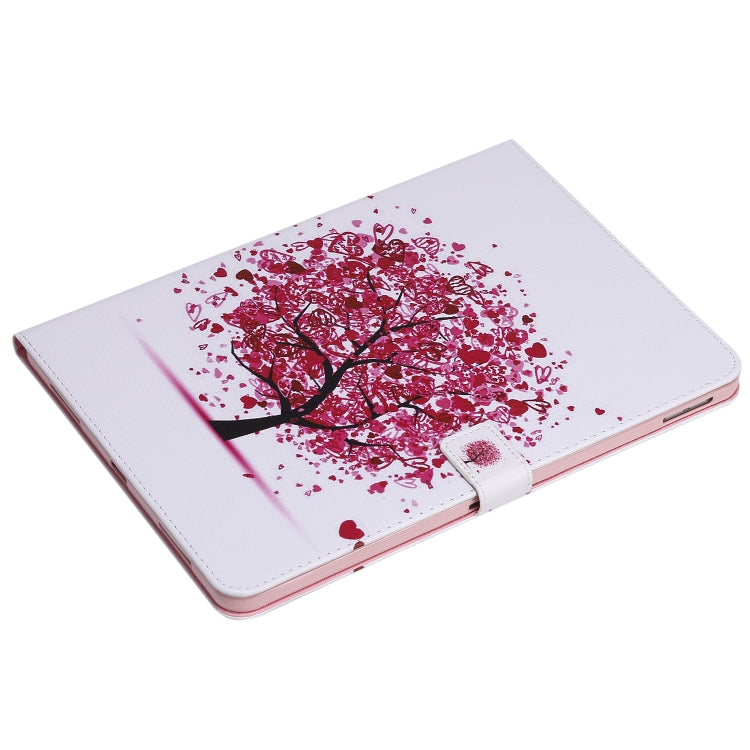 For iPad Pro 11 (2020) Colored Drawing Horizontal Flip Leather Tablet Case with Holder & Card Slot & Wallet(Color Tree) - iPad Pro 11 (2020) Cases by buy2fix | Online Shopping UK | buy2fix