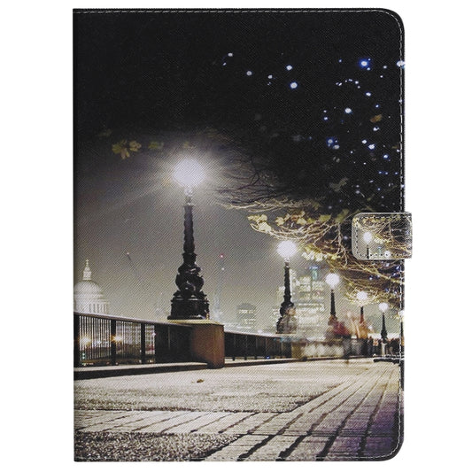 For iPad Pro 11 (2020) Colored Drawing Horizontal Flip Leather Tablet Case with Holder & Card Slot & Wallet(Cityscape) - iPad Pro 11 (2020) Cases by buy2fix | Online Shopping UK | buy2fix