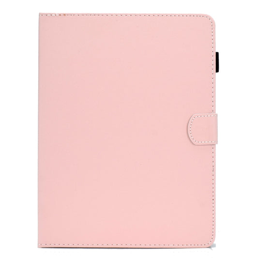 For 7 inch Solid Color Tablet PC Universal Magnetic Horizontal Flip Leather Case with Card Slots & Holder(Pink) - 7 inch by buy2fix | Online Shopping UK | buy2fix