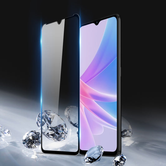 For OPPO A78 5G 10pcs DUX DUCIS 0.33mm 9H Medium Alumina Tempered Glass Film by DUX DUCIS