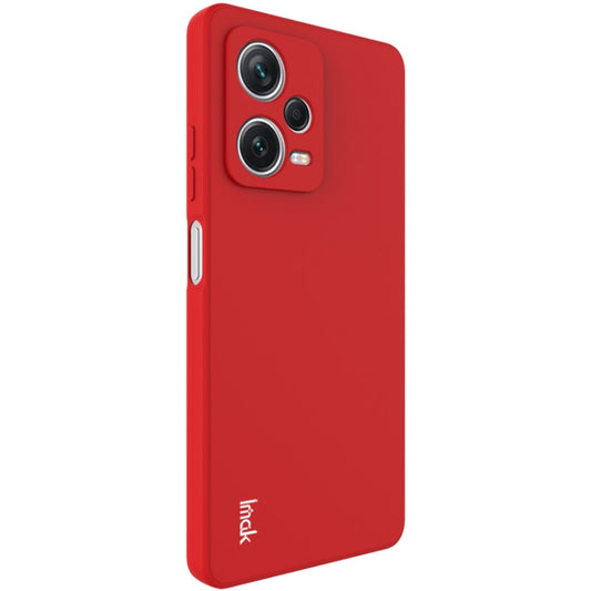 For Xiaomi Redmi Note 12 Pro+ 5G China / India IMAK UC-4 Series Straight Edge TPU Soft Phone Case(Red) by imak