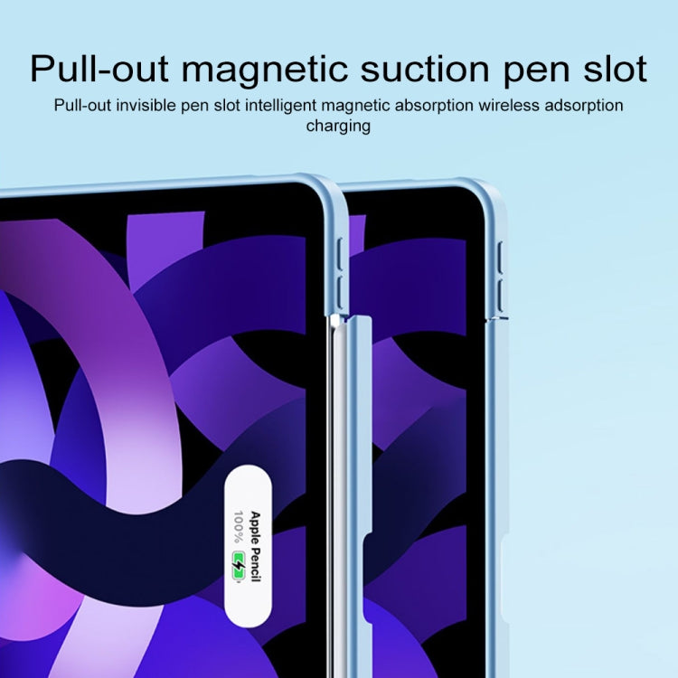 Detachable Rotating Leather Tablet Case For iPad Pro 10.5(Blue) - iPad Pro 10.5 inch Cases by buy2fix | Online Shopping UK | buy2fix