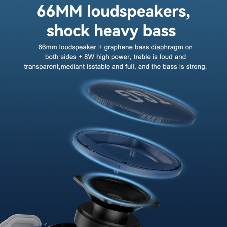T&G TG376 360 Degree Full Screen LED Light RGB Multicolor Wireless Bluetooth Speaker Subwoofer(Black) - Desktop Speaker by T&G | Online Shopping UK | buy2fix