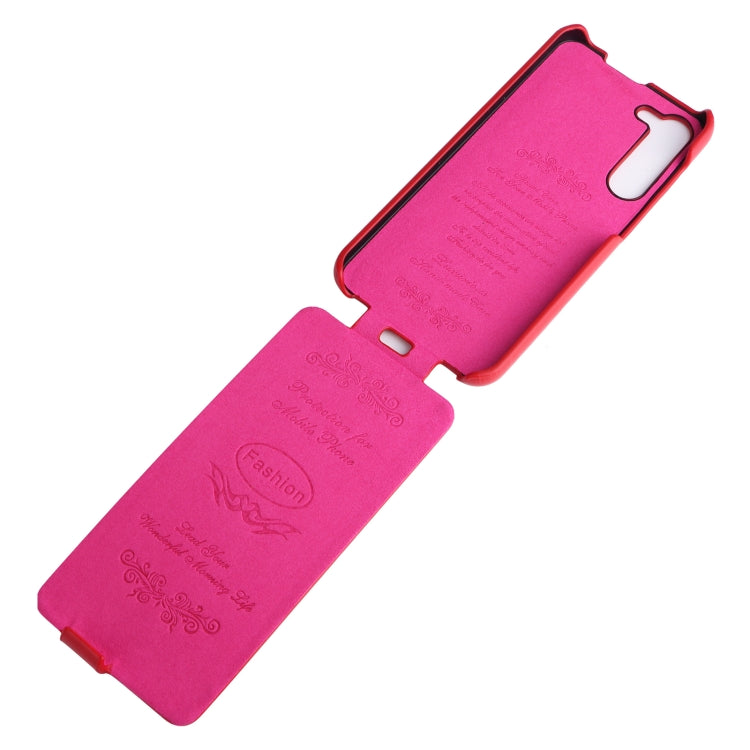 For Samsung Galaxy S23+ 5G Fierre Shann 64 Texture Vertical Flip PU Leather Phone Case(Red) by FIERRE SHANN