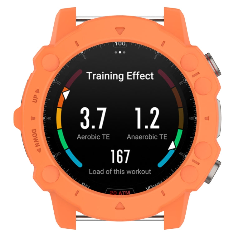 For Amazfit Falcon Armor Hollow Watch Protective Case(Orange) - Watch Cases by buy2fix | Online Shopping UK | buy2fix