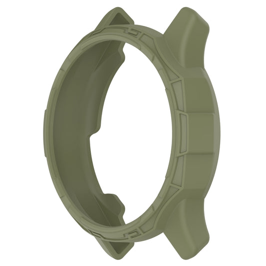 For Garmin Vivomove Trend Armor Hollow Watch Protective Case(Jungle Green) by buy2fix