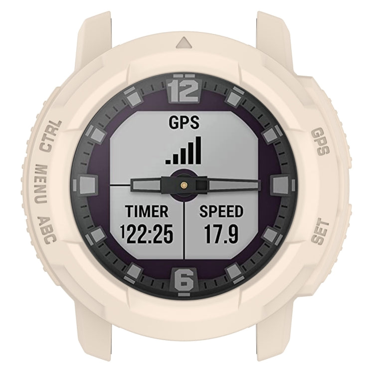 For Garmin Instinct Crossover Armor Hollow Watch Protective Case(Starlight) - Watch Cases by buy2fix | Online Shopping UK | buy2fix