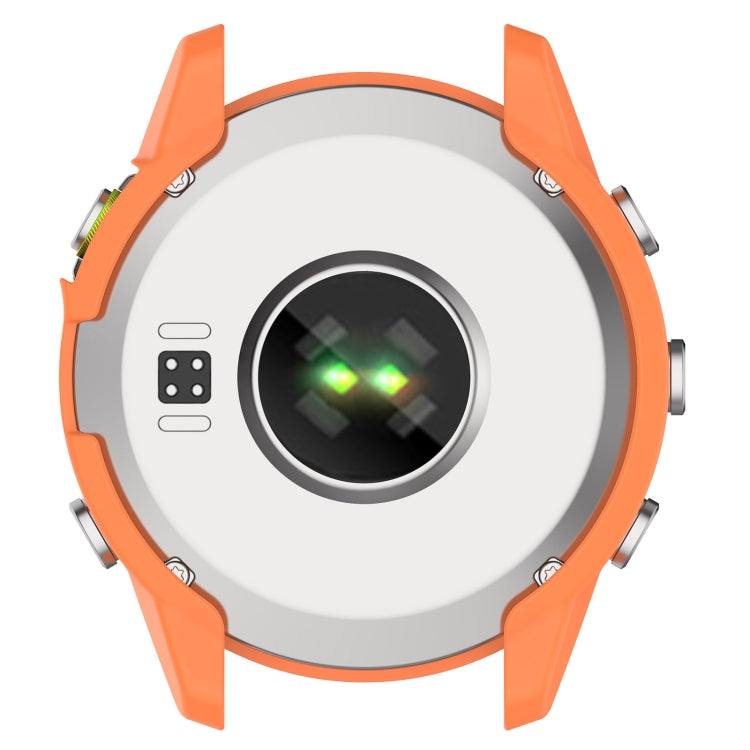 For Garmin MARQ 2 Armor Hollow Watch Protective Case(Orange) - Watch Cases by buy2fix | Online Shopping UK | buy2fix