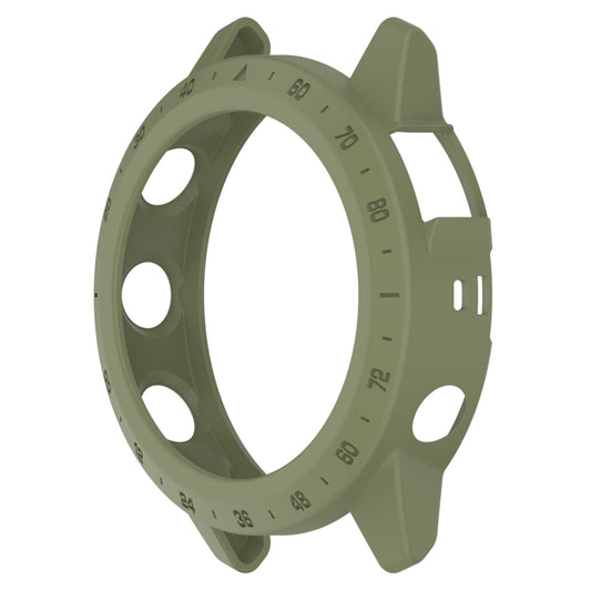 For Garmin MARQ 2 Armor Hollow Watch Protective Case(Jungle Green) by buy2fix