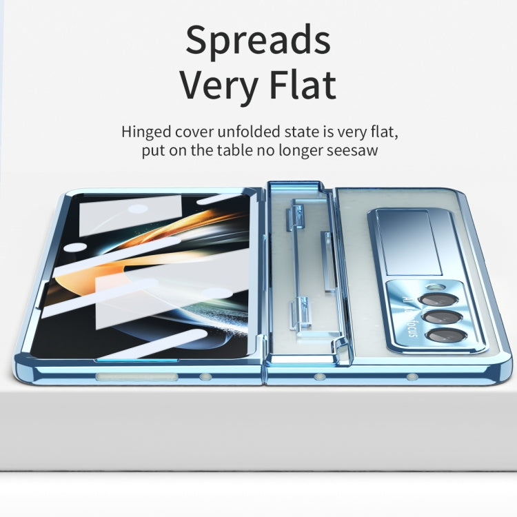 For Samsung Galaxy Z Fold3 5G Phantom Series Integrated Folding Phone Case(Blue) - Galaxy Phone Cases by buy2fix | Online Shopping UK | buy2fix