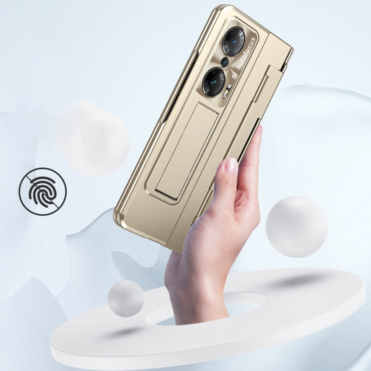 For Honor Magic Vs Integrated Folding Phone Case with Hinge(Rose Gold) - Honor Cases by buy2fix | Online Shopping UK | buy2fix