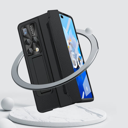 For Huawei Mate X2 Integrated Full Coverage Phone Case with Hinge(Blue) - Huawei Cases by buy2fix | Online Shopping UK | buy2fix