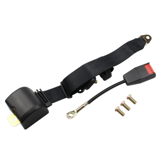 2pcs/Box Car Driver Seat Belt Three-point Automatic Retractable Seat Belt by buy2fix