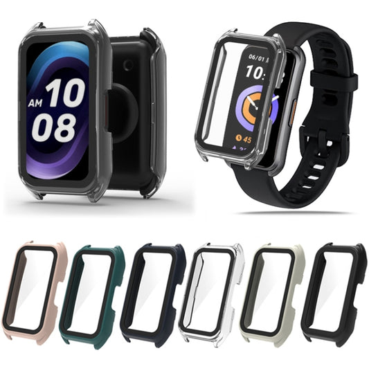 For Keep Band B4 PC Integrated Tempered Film Watch Case(Pine Green) by buy2fix