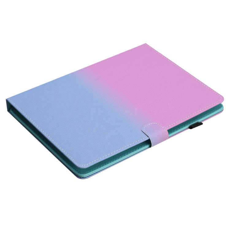 For 7 inch Universal Stitching Gradient Leather Tablet Case(Purple Blue) - 7 inch by buy2fix | Online Shopping UK | buy2fix