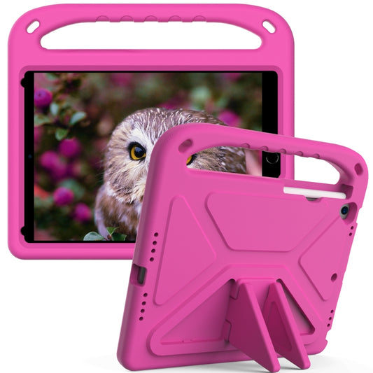 For iPad Air 3 / Pro 10.5 Handle EVA Shockproof Tablet Case with Holder(Rose Red) - iPad Pro 10.5 inch Cases by buy2fix | Online Shopping UK | buy2fix