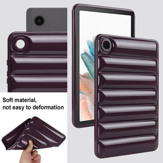 For Samsung Galaxy Tab S7 T870 / S8 X700 Eiderdown Cushion Shockproof Tablet Case(Wine Red) by buy2fix