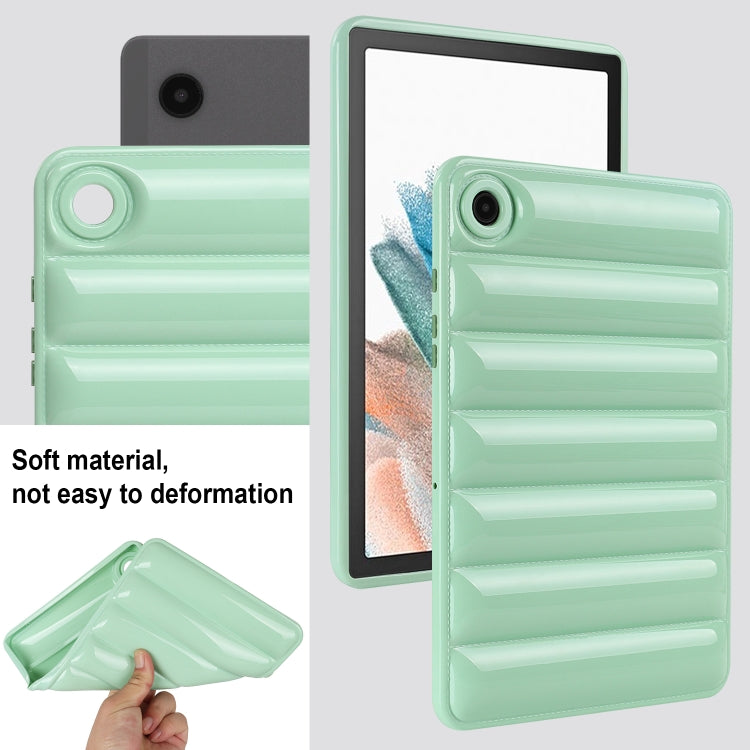 For Samsung Galaxy Tab S7 T870 / S8 X700 Eiderdown Cushion Shockproof Tablet Case(Green) - Galaxy Tab S8 Cases by buy2fix | Online Shopping UK | buy2fix