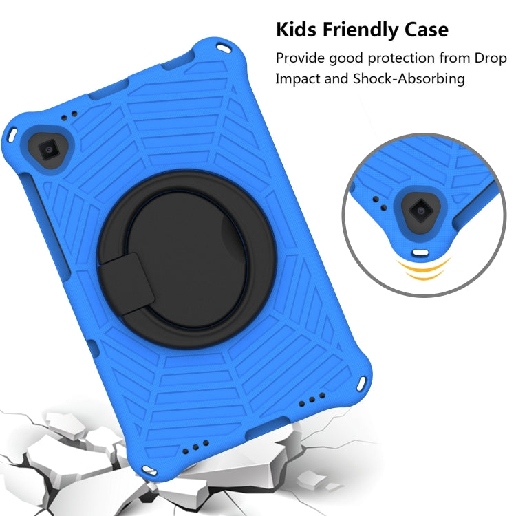 For Lenovo Tab K10 Spider King Silicone Protective Tablet Case(Blue) - Lenovo by buy2fix | Online Shopping UK | buy2fix