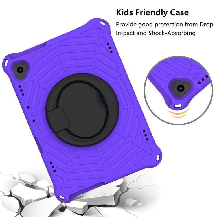 For Lenovo Tab M10 TB-X505F / TB-X605F 10.1 / M10 FHD REL TB-X605FC / TB-X605LC 10.1 Spider King Silicone Protective Tablet Case(Purple) - Lenovo by buy2fix | Online Shopping UK | buy2fix